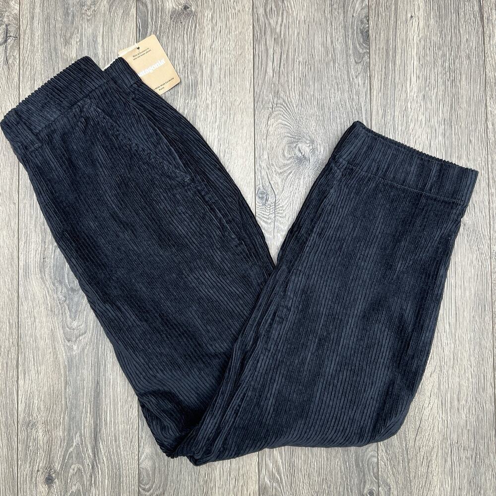 Patagonia Corduroy Pants Size 6 Wide Womens Pitch Blue Wale $129